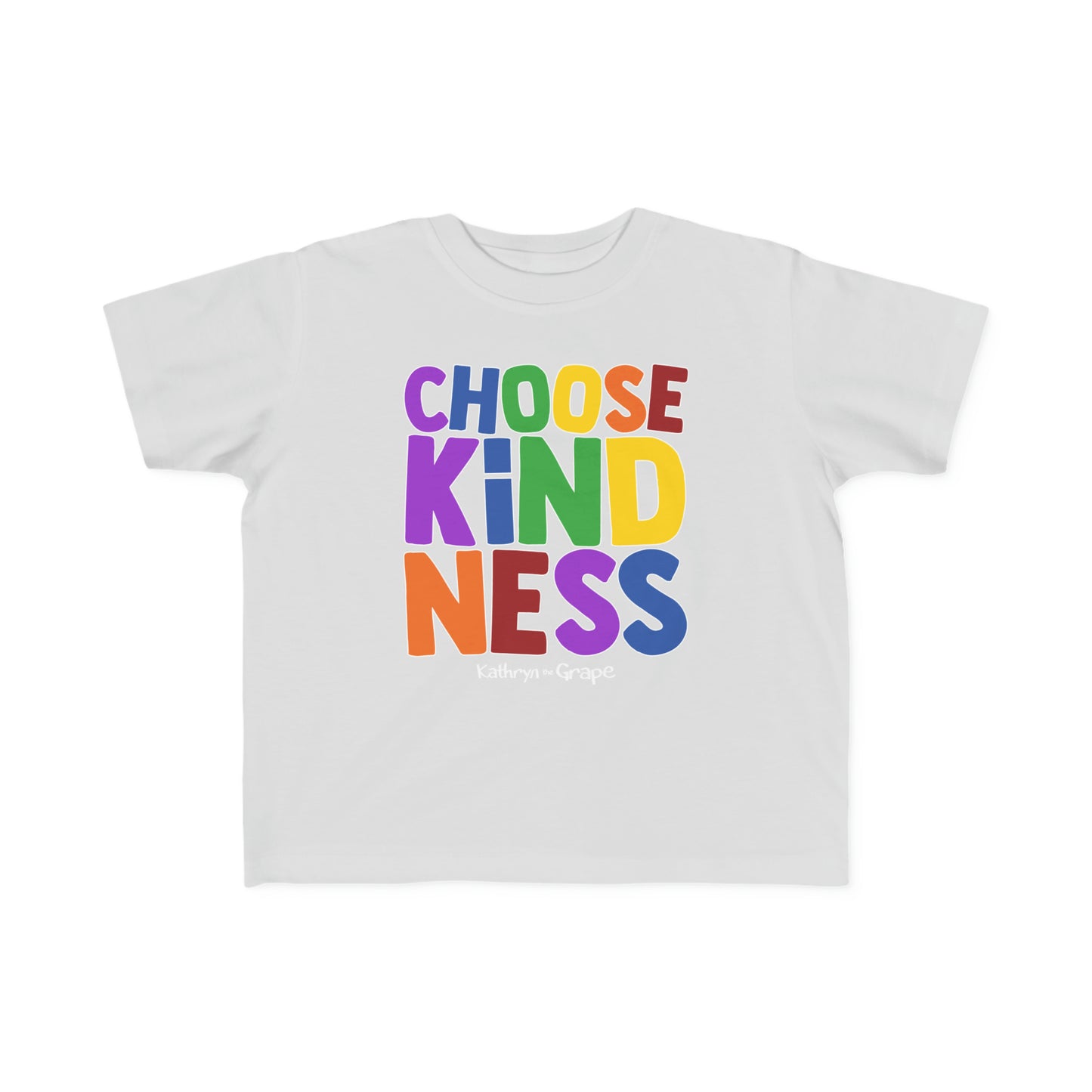 Kathryn the Grape Choose Kindness Toddler's Fine Jersey Tee