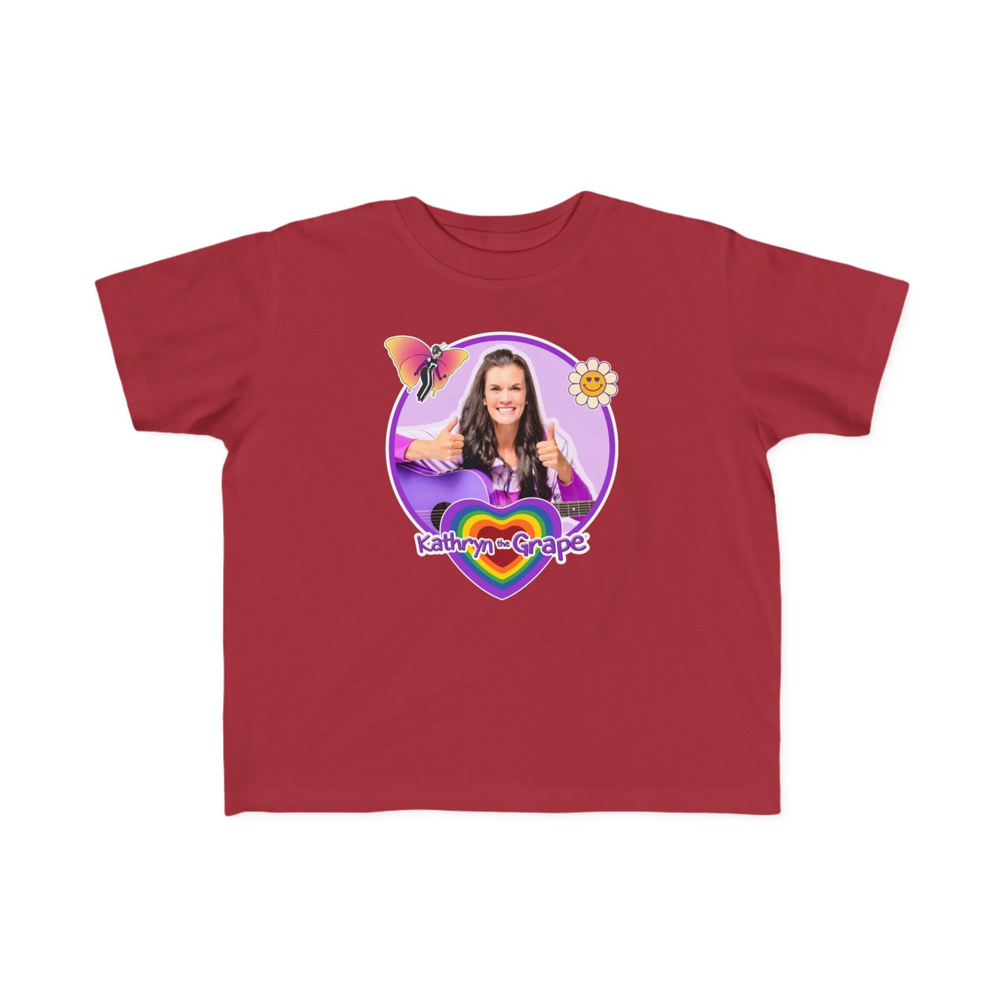 Kathryn the Grape and Maggie Toddler's Heartwarming Graphic Tee - Perfect Gift for Kids