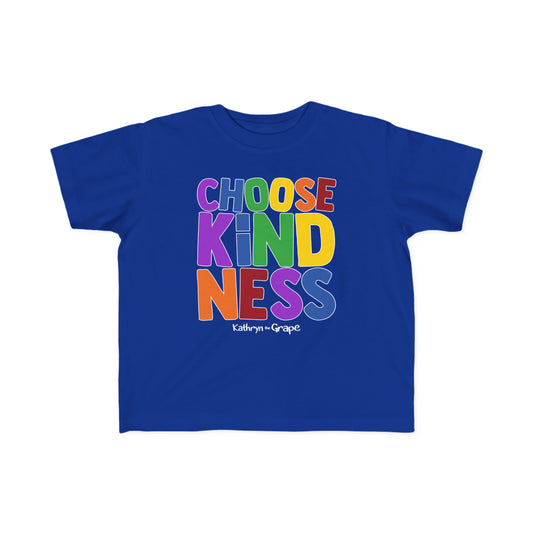 Kathryn the Grape Choose Kindness Toddler's Fine Jersey Tee