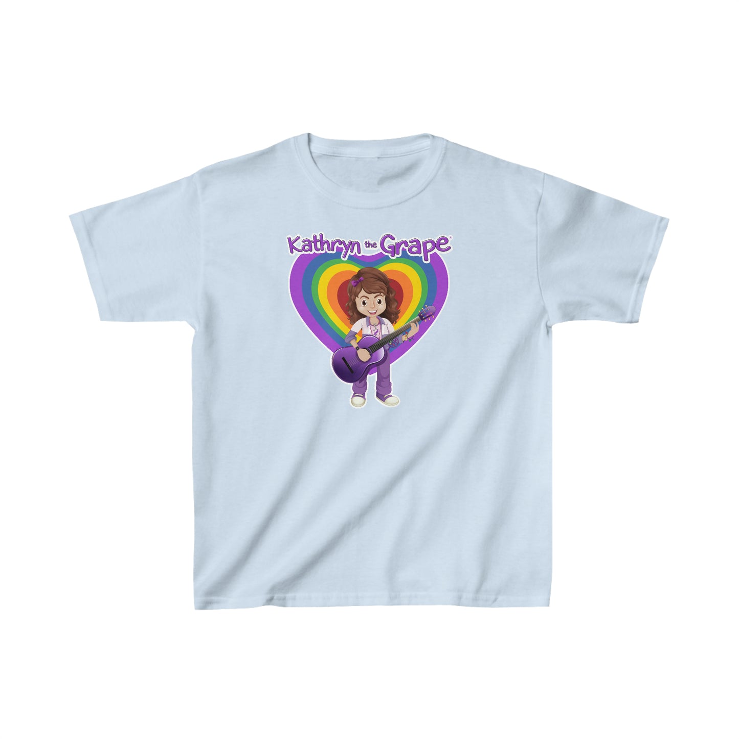 Kathryn the Grape with Guitar Youth Heavy Cotton™ Tee