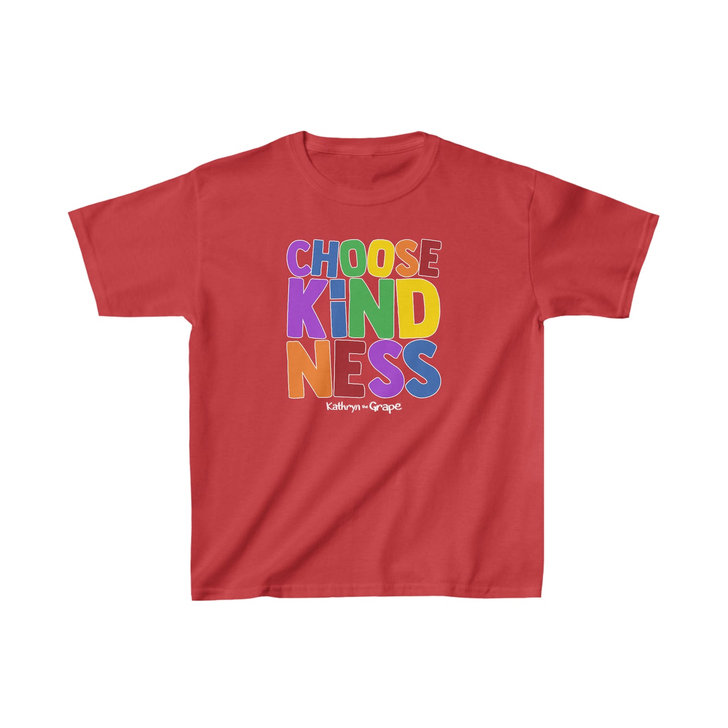 Kathryn the Grape Choose Kindness Youth Heavy Cotton™ Tee
