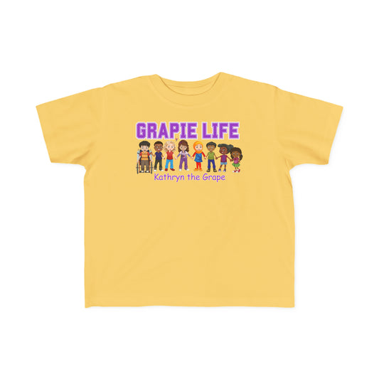 Kathryn the Grape Grapie Life Friends Toddler's Fine Jersey Tee
