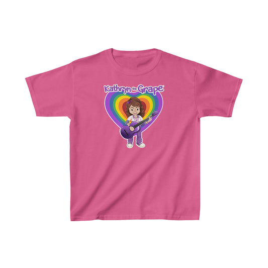 Kathryn the Grape with Guitar Youth Heavy Cotton™ Tee